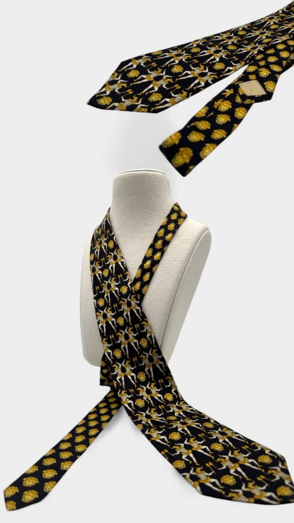 VERSACE - TIE VINTAGE MONOGRAM - Image 2